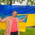 Ukraine Independence Day 2023 at Arthurs Quay, Limerick on Saturday, August 26. Picture: Kateryna  Vyshemirska/Olena Oleksienko/ilovelimerick