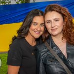 Ukraine Independence Day 2023 at Arthurs Quay, Limerick on Saturday, August 26. Picture: Kateryna  Vyshemirska/Olena Oleksienko/ilovelimerick
