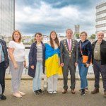 Ukraine Independence Day 2023 at Arthurs Quay, Limerick on Saturday, August 26. Picture: Kateryna  Vyshemirska/Olena Oleksienko/ilovelimerick