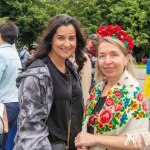 Ukraine Independence Day 2023 at Arthurs Quay, Limerick on Saturday, August 26. Picture: Kateryna  Vyshemirska/Olena Oleksienko/ilovelimerick