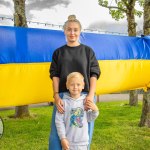 Ukraine Independence Day 2023 at Arthurs Quay, Limerick on Saturday, August 26. Picture: Kateryna  Vyshemirska/Olena Oleksienko/ilovelimerick