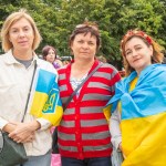 Ukraine Independence Day 2023 at Arthurs Quay, Limerick on Saturday, August 26. Picture: Kateryna  Vyshemirska/Olena Oleksienko/ilovelimerick