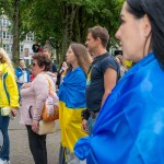 Ukraine Independence Day 2023 at Arthurs Quay, Limerick on Saturday, August 26. Picture: Kateryna  Vyshemirska/Olena Oleksienko/ilovelimerick