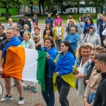 Ukraine Independence Day 2023 at Arthurs Quay, Limerick on Saturday, August 26. Picture: Kateryna  Vyshemirska/Olena Oleksienko/ilovelimerick