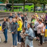 Ukraine Independence Day 2023 at Arthurs Quay, Limerick on Saturday, August 26. Picture: Kateryna  Vyshemirska/Olena Oleksienko/ilovelimerick