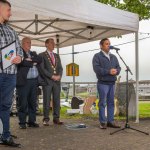 Ukraine Independence Day 2023 at Arthurs Quay, Limerick on Saturday, August 26. Picture: Kateryna  Vyshemirska/Olena Oleksienko/ilovelimerick