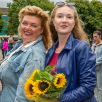 Ukraine Independence Day 2023 at Arthurs Quay, Limerick on Saturday, August 26. Picture: Kateryna  Vyshemirska/Olena Oleksienko/ilovelimerick