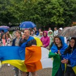 Ukraine Independence Day 2023 at Arthurs Quay, Limerick on Saturday, August 26. Picture: Kateryna  Vyshemirska/Olena Oleksienko/ilovelimerick