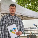 Ukraine Independence Day 2023 at Arthurs Quay, Limerick on Saturday, August 26. Picture: Kateryna  Vyshemirska/Olena Oleksienko/ilovelimerick