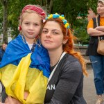 Ukraine Independence Day 2023 at Arthurs Quay, Limerick on Saturday, August 26. Picture: Kateryna  Vyshemirska/Olena Oleksienko/ilovelimerick