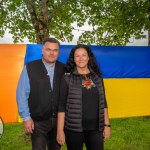 Ukraine Independence Day 2023 at Arthurs Quay, Limerick on Saturday, August 26. Picture: Kateryna  Vyshemirska/Olena Oleksienko/ilovelimerick