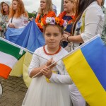 A ceremonial flag raising event to mark Ukrainian Independence Day took place at Limerick Council, offices Merchants Quay on Thursday, August, 24,  2023. Picture: 
Olena Oleksienko/ilovelimerick