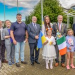 A ceremonial flag raising event to mark Ukrainian Independence Day took place at Limerick Council, offices Merchants Quay on Thursday, August, 24,  2023. Picture: 
Olena Oleksienko/ilovelimerick