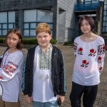 A ceremonial flag raising event to mark Ukrainian Independence Day took place at Limerick Council, offices Merchants Quay on Thursday, August, 24,  2023. Picture: 
Olena Oleksienko/ilovelimerick