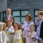 A ceremonial flag raising event to mark Ukrainian Independence Day took place at Limerick Council, offices Merchants Quay on Thursday, August, 24,  2023. Picture: 
Olena Oleksienko/ilovelimerick