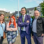 A ceremonial flag raising event to mark Ukrainian Independence Day took place at Limerick Council, offices Merchants Quay on Thursday, August, 24,  2023. Picture: 
Olena Oleksienko/ilovelimerick