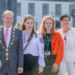 A ceremonial flag raising event to mark Ukrainian Independence Day took place at Limerick Council, offices Merchants Quay on Thursday, August, 24,  2023. Picture: 
Olena Oleksienko/ilovelimerick