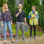 A ceremonial flag raising event to mark Ukrainian Independence Day took place at Limerick Council, offices Merchants Quay on Thursday, August, 24,  2023. Picture: 
Olena Oleksienko/ilovelimerick