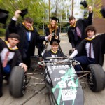 REPRO FREE
250826
Members of the UL Formula Student team: Members of the UL Formula Student team: Daire Murphy from Knocknagoshel, Co. Kerry, Eoin Byrne from Killenaule, Co. Tipperary, Ciarán Ryan from Croghan, Co. Roscommon, JJ Harrington from Mungret, Co. Limerick,  Jack Haverty from Newmarket on Fergus, Co. Clare and Ciara Stratford from Lemybrien, Co. Waterford pictured on their graduation day at University of Limerick. 
The UL Formula Student team designed and manufactured an open-wheel formula racing car for their entry to the prestigious Formula Student UK competition held at Silverstone racetrack this summer. The car features a 600cc motorbike engine, custom steel chassis, suspension and drivetrain systems as well as carbon fibre bodywork. The team competed with universities from around the world on a range of design, cost and business plan events, achieving the highest rank among teams in the Midwest region of Ireland.

They joined more than 3,000 fellow students graduating this week as part of UL's autumn conferring ceremonies.