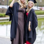 REPRO FREE
A total of 2,038 students, including 78 PhDs, will graduate from University of
Limerick this week as part of the Winter Conferring Ceremonies.
Students from the faculties of Arts, Humanities and Social Sciences, Kemmy
Business School, Science and Engineering, and Education and Health Sciences,
along with a cohort of more than 50 Garda College graduates will be conferred
across three days.
Pictured L-R Rihanna Byrnes, Birdhill Co Tipperary and Sheila McGiff, Corbally Limerick, Masters of Science in Marketing. Pic Arthur Ellis