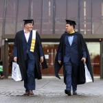 REPRO FREE
A total of 2,038 students, including 78 PhDs, will graduate from University of
Limerick this week as part of the Winter Conferring Ceremonies.
Students from the faculties of Arts, Humanities and Social Sciences, Kemmy
Business School, Science and Engineering, and Education and Health Sciences,
along with a cohort of more than 50 Garda College graduates will be conferred
across three days.
Pictured are Graduates Brian McDermott, Clonsilla Dublin, Intelligence Managementand Steven Mullen, Rathfarnham Dublin, Serious Crime Investigation. Pic Arthur Ellis