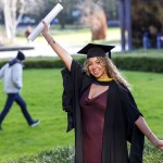 REPRO FREE
A total of 2,038 students, including 78 PhDs, will graduate from University of
Limerick this week as part of the Winter Conferring Ceremonies.
Students from the faculties of Arts, Humanities and Social Sciences, Kemmy
Business School, Science and Engineering, and Education and Health Sciences,
along with a cohort of more than 50 Garda College graduates will be conferred
across three days.
Pictured is Lexis Moran, Philadelphia USA, who graduated in Teaching English to Speakers of another Language . Pic Arthur Ellis