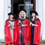 REPRO FREE
L-R Dr Elma McMahon, Senior Training Adviser in Apprenticeship Services with Louth and Meath Education and Training Board, who graduated today with a Doctorate in Engineering (Apprenticeship) from University of Limerick’s Faculty of Science and Engineering. This unique programme is the first qualification of its kind at Level 10 in Ireland, aimed at employed professionals who wish to pursue doctoral studies while they work, Dr Claire Monahan, Staff Manufacturing Engineer with Johnson & Johnson Vision, Limerick who graduated today with a Doctorate in Engineering (Apprenticeship) from University of Limerick’s Faculty of Science and Engineering. This unique programme is the first qualification of its kind at Level 10 in Ireland, aimed at employed professionals who wish to pursue doctoral studies while they work and Dr Ruth Buckley, Chief Information Officer with Cork City and County Council, who graduated today with a Doctorate in Engineering (Apprenticeship) from University of Limerick’s Faculty of Science and Engineering. This unique programme is the first qualification of its kind at Level 10 in Ireland, aimed at employed professionals who wish to pursue doctoral studies while they work.Pic Arthur Ellis