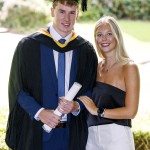 REPRO FREE
270825
Limerick elite swimmer and UL sports scholar Eoin Corby joined over 3,600 students being conferred this week as part of the University’s Autumn ceremonies. Eoin, who graduated with a Bachelor of Engineering in Design and Manufacture, set a new Irish record in the 200m breaststroke in 2024, and this summer claimed a silver medal at the European U23 Swimming Championships in Slovenia. Eoin is pictured here with his girlfriend Beth Gardiner from Kildare.Pic Arthur Ellis
