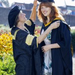 REPRO FREE
270825
A very special day for University of Limerick Interim Provost and Deputy President Professor Ann Ledwith and her family, as her daughter Fiona Gleeson was conferred today with a BSc in Product Design and Technology from the School of Product Design and Architecture. Fiona joined one of over 3,600 students being conferred as part of the University’s Autumn ceremonies this week. Pic Arthur Ellis