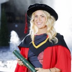 REPRO FREE
270825
 Dr Claire Monahan, Staff Manufacturing Engineer with Johnson & Johnson Vision, Limerick who graduated today with a Doctorate in Engineering (Apprenticeship) from University of Limerick’s Faculty of Science and Engineering. This unique programme is the first qualification of its kind at Level 10 in Ireland, aimed at employed professionals who wish to pursue doctoral studies while they work. Claire is one of over 3,600 students being conferred as part of the University’s Autumn ceremonies this week.. Pic Arthur Ellis