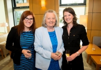 19/07/2015     REPRO FREE
The 36th World Medical and Health Games was officially opened by Minister Jan O’Sullivan at the University of Limerick on Sunday 19th July. The Games welcome over 1,000 athletes from more than 20 countries to compete across 25 different sports from golf and cycling to chess, fencing triathlon and football. This annual event brings medics from a range of medical professions, consultants, GP’s, nurses, paramedics who compete in a spirit of friendship in their chosen sport.
Pictured are (l-r) Edel Mitchell, Failte Ireland, Mary Cosgrave, Failte Ireland and Caragh O'Shea, Corbally Tag Rugby.
Picture credit: Diarmuid Greene/Fusionshooters