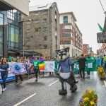 University of Limerick illustrated the cultural diversity of its student community by taking part in this year’s St Patrick’s Day Parade to showcase the “international and local community” at the University. The Equality, Diversity, and Inclusion UL Parade group met at University of Limerick’s City Campus ahead of the parade and enjoyed a day immersing themselves in local culture while sharing their own. Picture: Olena Oleksienko/ilovelimerick