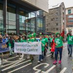 University of Limerick illustrated the cultural diversity of its student community by taking part in this year’s St Patrick’s Day Parade to showcase the “international and local community” at the University. The Equality, Diversity, and Inclusion UL Parade group met at University of Limerick’s City Campus ahead of the parade and enjoyed a day immersing themselves in local culture while sharing their own. Picture: Olena Oleksienko/ilovelimerick