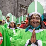 2024 University of Limerick St Patrick’s Day Parade Group - International and local students came together to immerse themselves in Ireland and Limerick culture while sharing their own backgrounds on Sunday, March 17, 2024. Picture: Olena Oleksienko/ilovelimerick