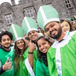 2024 University of Limerick St Patrick’s Day Parade Group - International and local students came together to immerse themselves in Ireland and Limerick culture while sharing their own backgrounds on Sunday, March 17, 2024. Picture: Olena Oleksienko/ilovelimerick