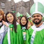 2024 University of Limerick St Patrick’s Day Parade Group - International and local students came together to immerse themselves in Ireland and Limerick culture while sharing their own backgrounds on Sunday, March 17, 2024. Picture: Olena Oleksienko/ilovelimerick