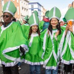 2024 University of Limerick St Patrick’s Day Parade Group - International and local students came together to immerse themselves in Ireland and Limerick culture while sharing their own backgrounds on Sunday, March 17, 2024. Picture: Olena Oleksienko/ilovelimerick