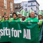 2024 University of Limerick St Patrick’s Day Parade Group - International and local students came together to immerse themselves in Ireland and Limerick culture while sharing their own backgrounds on Sunday, March 17, 2024. Picture: Olena Oleksienko/ilovelimerick