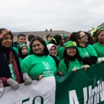 University of Limerick illustrated the cultural diversity of its student community by taking part in this year’s St Patrick’s Day Parade 2025. Picture: Cian Reinhardt