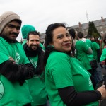 University of Limerick illustrated the cultural diversity of its student community by taking part in this year’s St Patrick’s Day Parade 2025. Picture: Cian Reinhardt