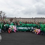 University of Limerick illustrated the cultural diversity of its student community by taking part in this year’s St Patrick’s Day Parade 2025. Picture: Cian Reinhardt
