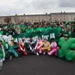 University of Limerick illustrated the cultural diversity of its student community by taking part in this year’s St Patrick’s Day Parade 2025. Picture: Cian Reinhardt