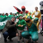 University of Limerick illustrated the cultural diversity of its student community by taking part in this year’s St Patrick’s Day Parade 2025. Picture: Cian Reinhardt