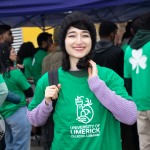 University of Limerick illustrated the cultural diversity of its student community by taking part in this year’s St Patrick’s Day Parade 2025. Picture: Cian Reinhardt