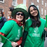 University of Limerick illustrated the cultural diversity of its student community by taking part in this year’s St Patrick’s Day Parade 2025. Picture: Cian Reinhardt