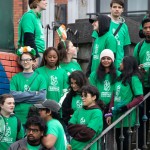 University of Limerick illustrated the cultural diversity of its student community by taking part in this year’s St Patrick’s Day Parade 2025. Picture: Cian Reinhardt