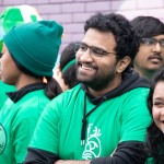 University of Limerick illustrated the cultural diversity of its student community by taking part in this year’s St Patrick’s Day Parade 2025. Picture: Cian Reinhardt