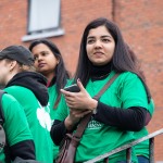 University of Limerick illustrated the cultural diversity of its student community by taking part in this year’s St Patrick’s Day Parade 2025. Picture: Cian Reinhardt