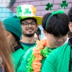 University of Limerick illustrated the cultural diversity of its student community by taking part in this year’s St Patrick’s Day Parade 2025. Picture: Cian Reinhardt