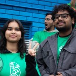 University of Limerick illustrated the cultural diversity of its student community by taking part in this year’s St Patrick’s Day Parade 2025. Picture: Cian Reinhardt